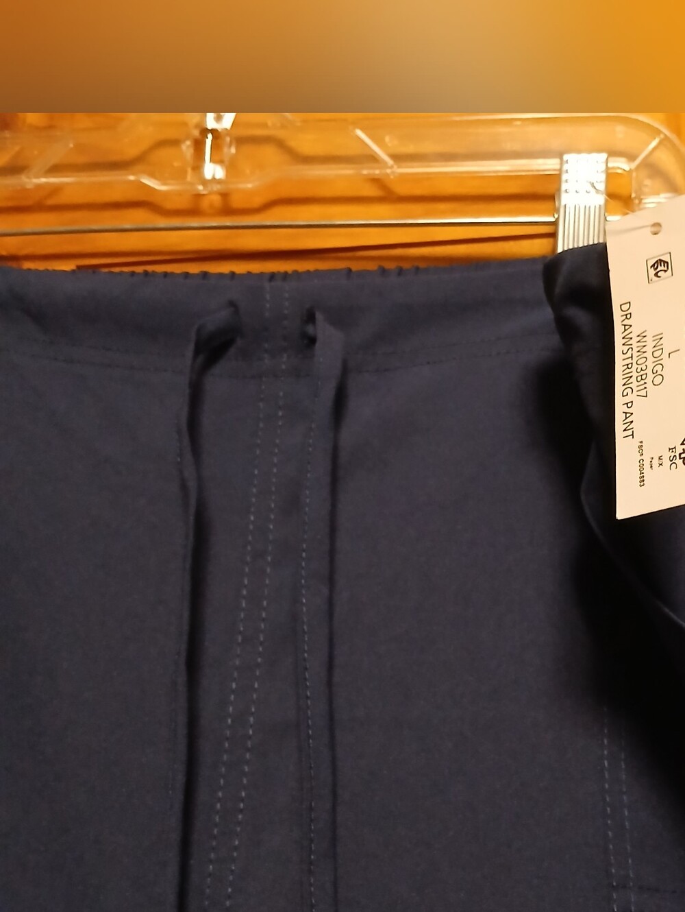 Scrubstar Womens Indigo Scrub Pants